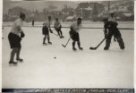 Hokejový zápas. Československo - Kanada