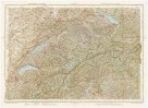 Reisekarte der Schweiz