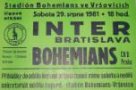 Bohemians Praha - Inter Bratislava