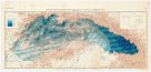 Přehledná hydrografická mapa povodí Dunaje a Visly na Slovensku a v Podkarpatské Rusi