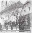 Skleněný stereonegativ: svatodušní neděle v kostele sv. Hedviky v Supíkovicích (1900)