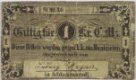 Nouzové platidlo z let 1848-1849 - 1 krejcar
