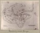 Mapa ostrova Tongatapu – reprodukce tištěné mapy