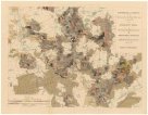 Bestandskarte und Hiebsplan für die Excursionstour des böhm. Forstvereins im August 1890 auf der Herrschaft Worlik