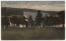 Hostinec W. Lindenthal v osadě Červený Důl (kolorovaná pohlednice)