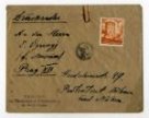 Poštovní obálka s adresou Muzea na jméno E. Vyrového