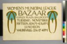 Women's Municipal League Bazaar